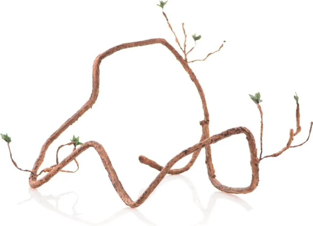 Liane de Décoration Articulée Repti-Zoo 150cm avec Feuilles Tropicales