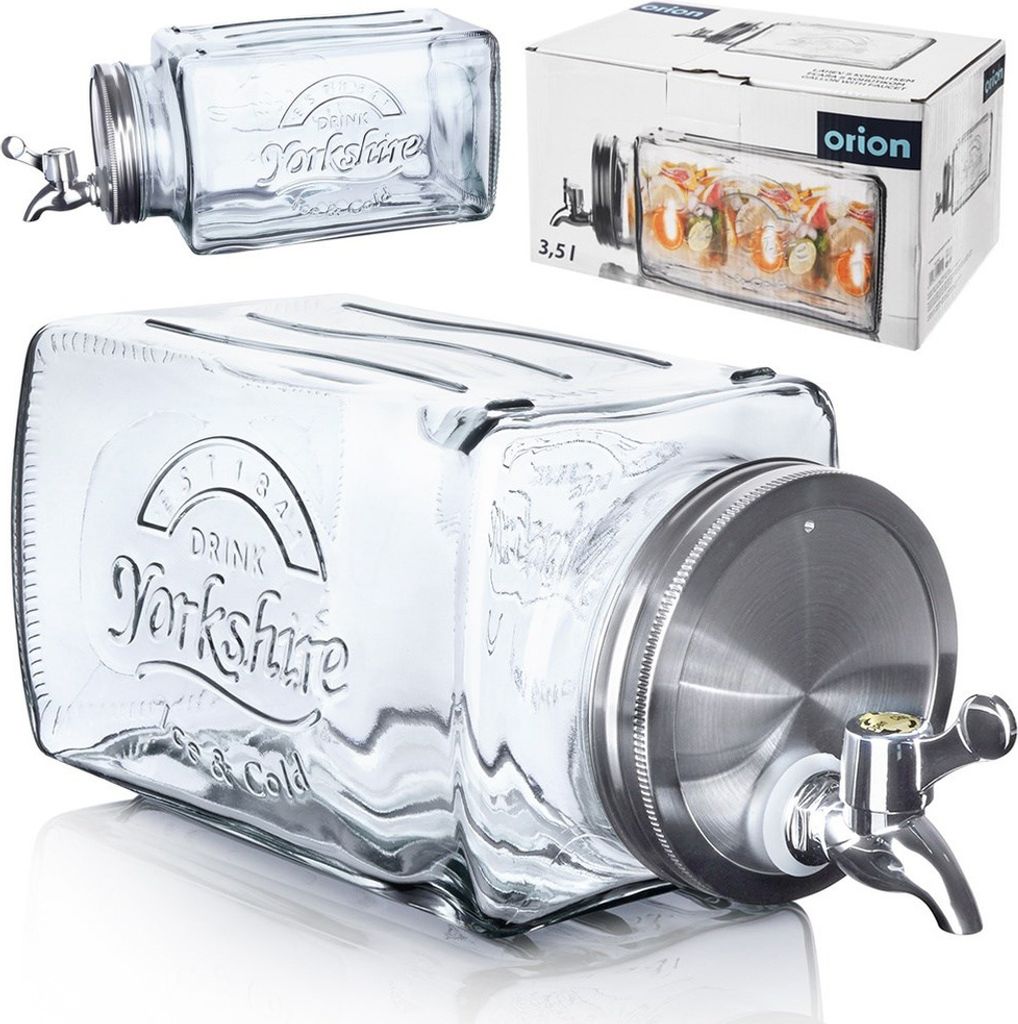 Getränkespender Mit Zapfhahn 3L/5L - Kühlschrank Wasserspender Für Party & Alltag