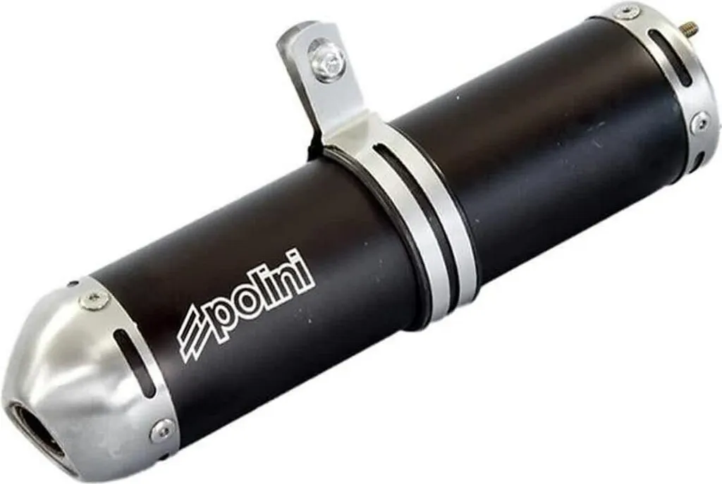 Silencieux POLINI bas D.70 Enduro pour échappement de moto 50cc
