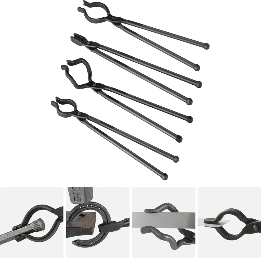 Set 4 Pinze Fabbro SucceBuy 18 Pollici Acciaio Carbonio Forgiatura Professional