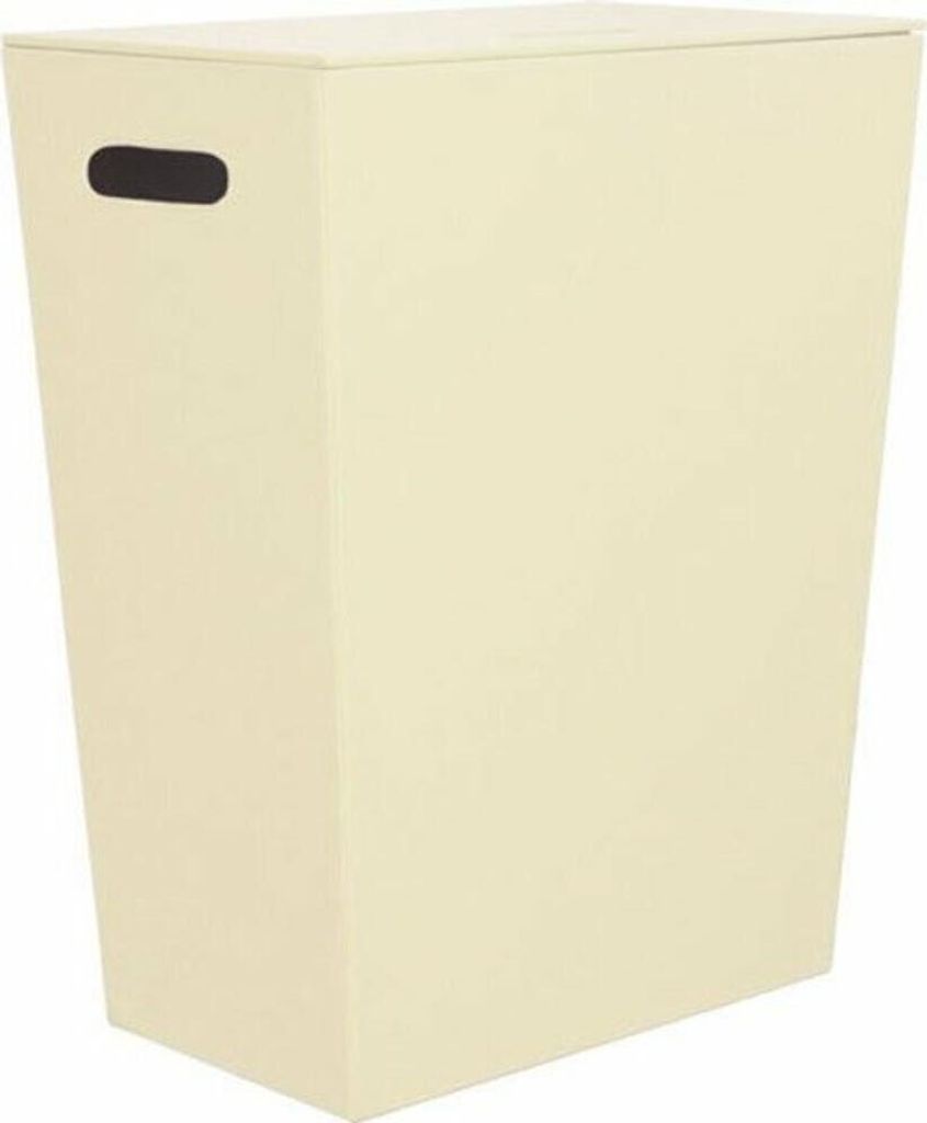 ECO PELLE Wäschekorb 47x60x30cm, Creme