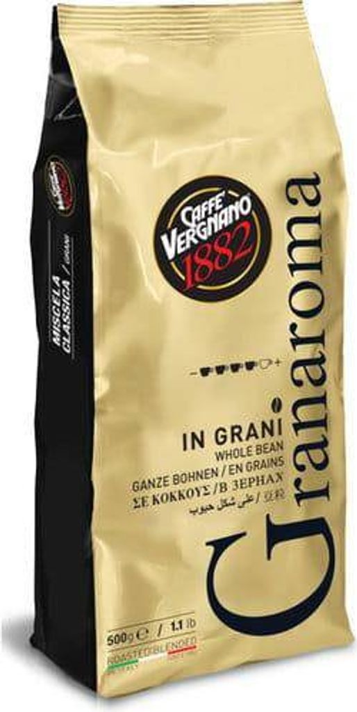 A bag of whole bean coffee.