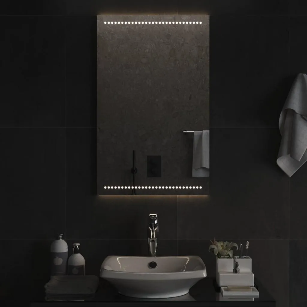 Specchio LED vidaXL 50x80 cm IP65 | Specchio Bagno USB Alta Qualità - 3