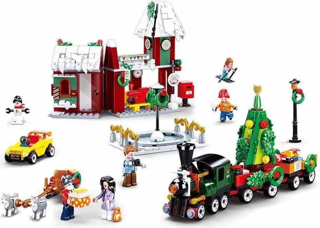 Sluban City Weihnachtsdorf M38-B0887 Produktbild 