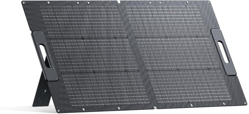 BLUETTI 100W Solar Panel, 100W für Tragbare Powerstation AC70/ELITE200, Faltbar Solarmodul mit Verstellbaren Ständern für RV, Camping, Garten