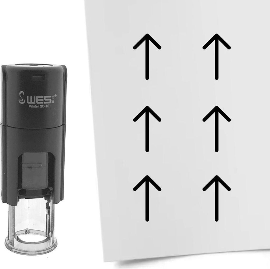 CombiCraft Selbstfärbender Stempel 'Pfeil' in der Farbe Produktbild 