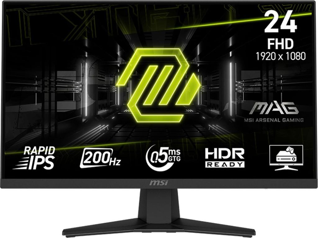 Moniteur MSI MAG 244F 59,9 cm (23,6") 1920 x 1080 pixels Image du produit 