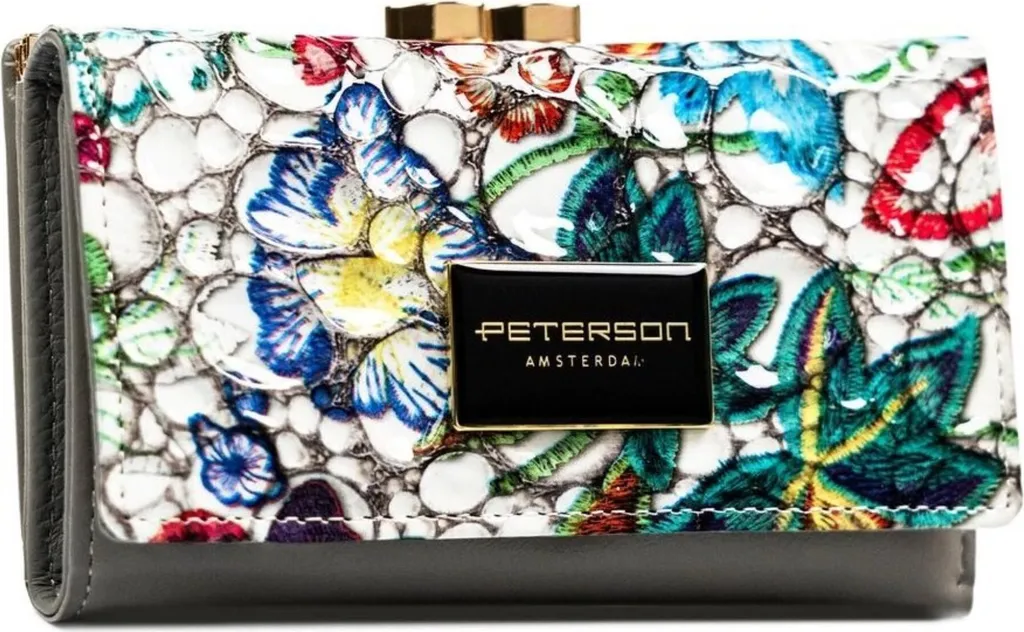Portefeuille en cuir pour homme Peterson avec blocage RFID intégré