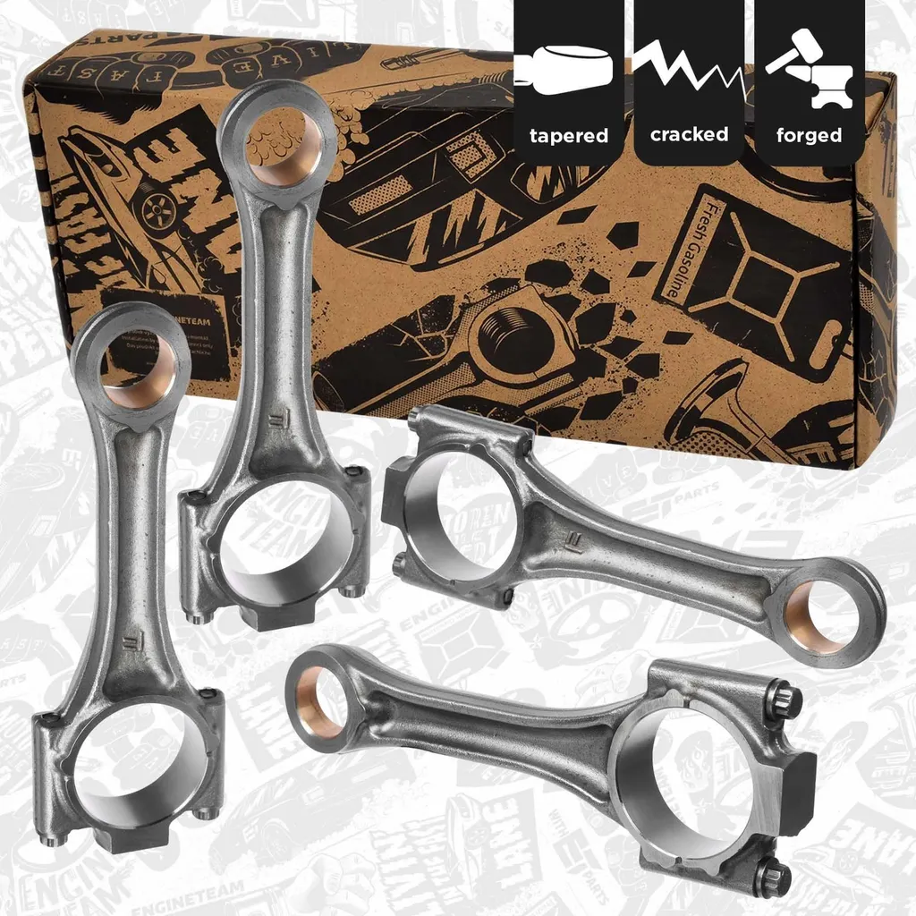 Bielle moteur 630g ET ENGINETEAM OM0043VR1 robuste pour VW Golf VII