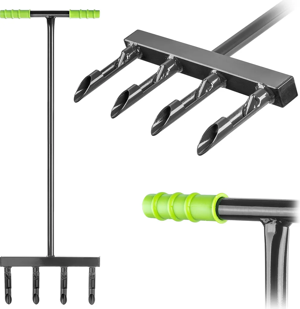 Outil pour aérer la pelouse manuellement 36cm idéal avant sablage
