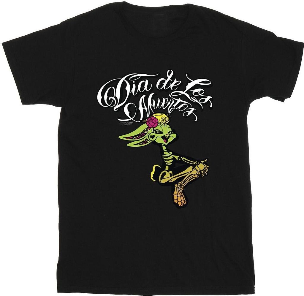 Looney Tunes - "Dia De Los Muertos" T-Shirt für Herren BI50657 (5XL) (Schwarz)