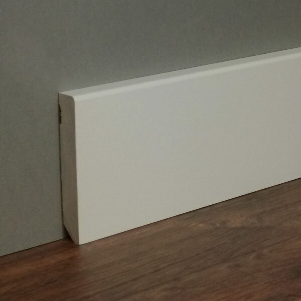 Sockelleiste / Fußleiste / Bodenleiste Cevo-4 (73007) - Weiß