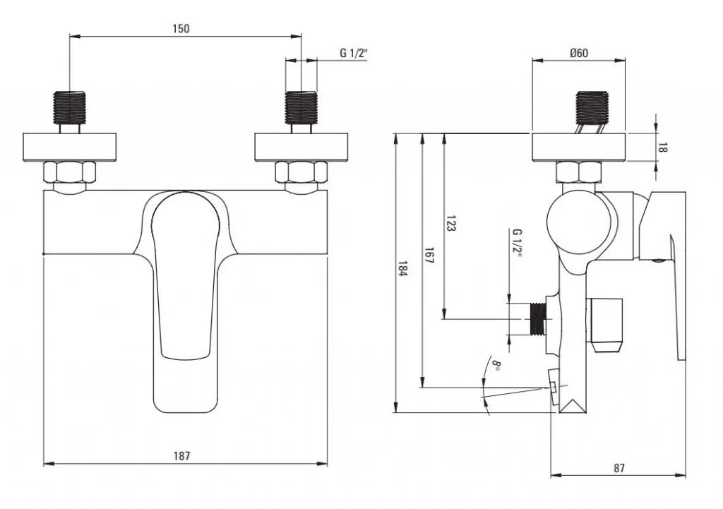 Bathtub faucet - 6