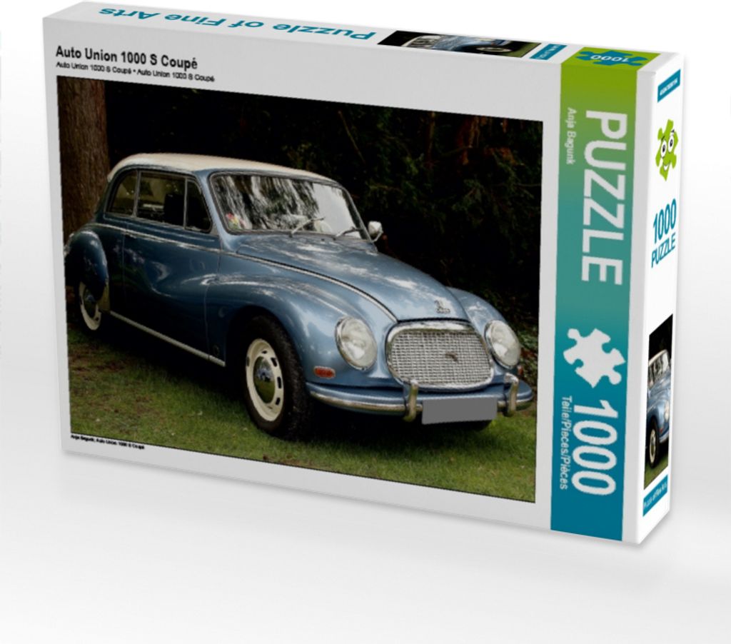 Calvendo Auto Union 1000 S Coupé 1000 Teile Puzzle quer 640x480mm, Bagunk Anja; 7388253