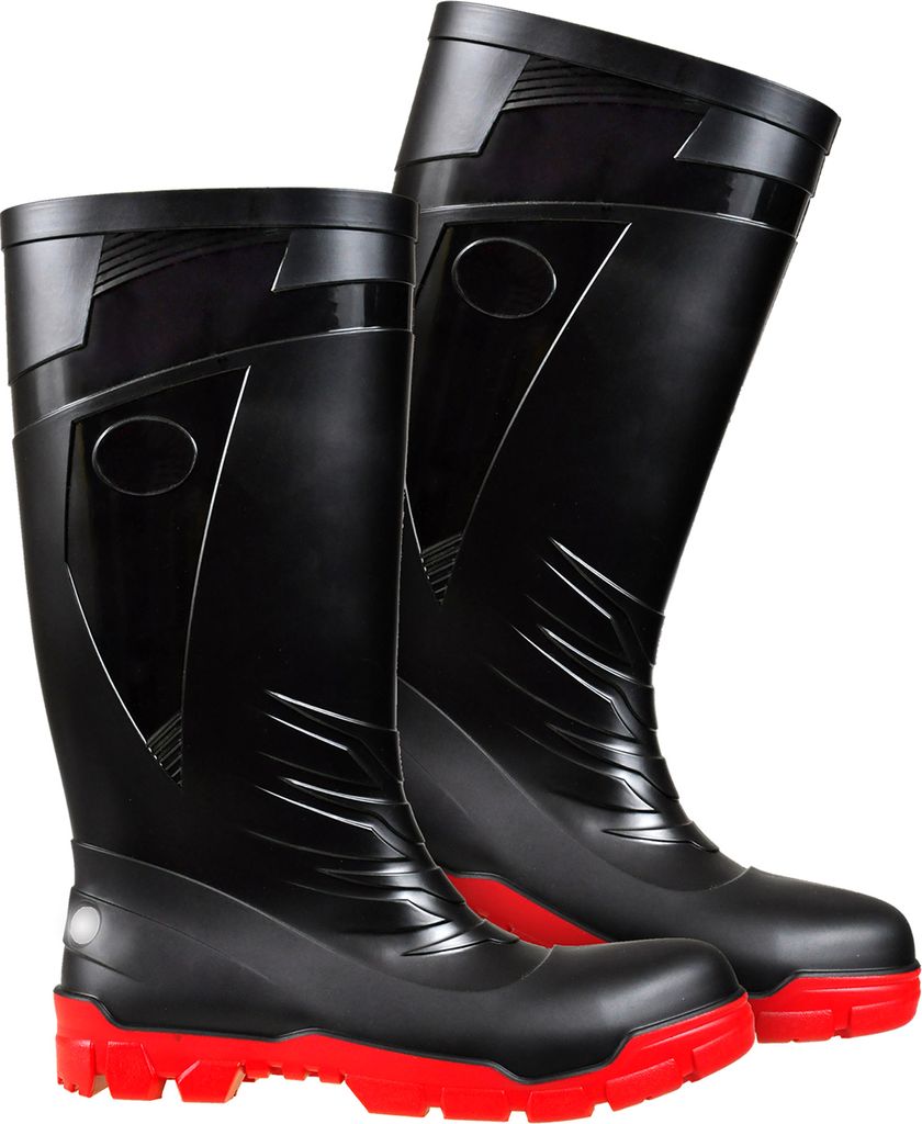 FAGUM-STOMIL Arbeitsstiefel S5 43, schwarz-rot