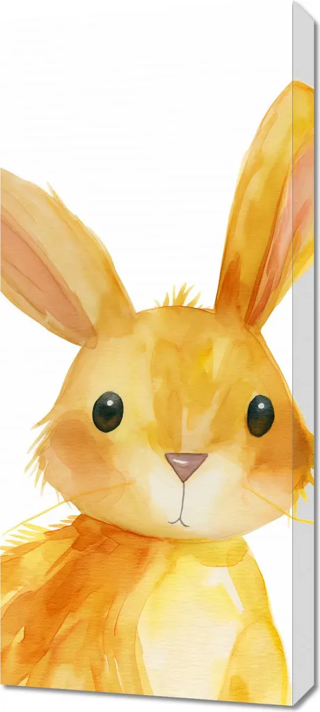 Quadro per Bambini 40x90 con Coniglietto - Idea Regalo Nascita
