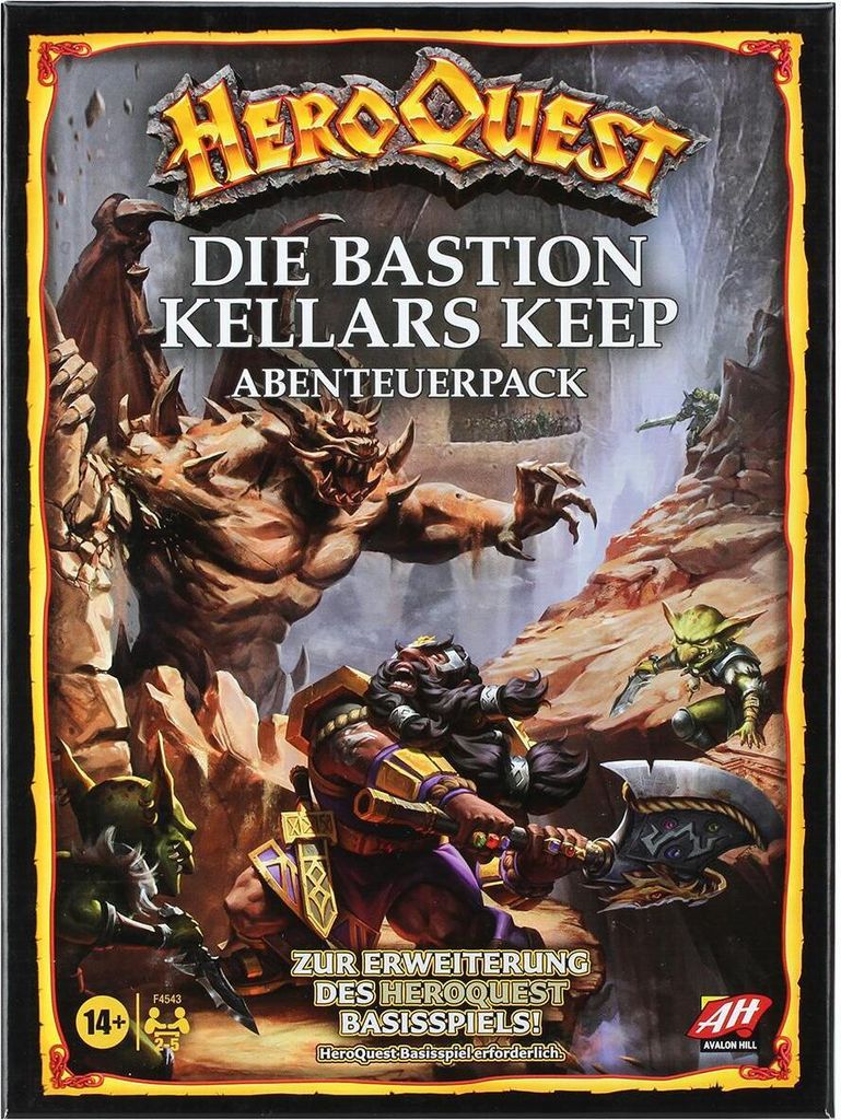 HeroQuest Die Bastion Kellars Keep Abenteuerpack - DE Produktbild 