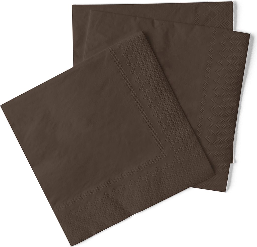 MANK Tissue Servietten „Kleine Raupe“ – 33x33 Cm, 1/4 Falz, 100 Stück, Für Gastronomie & Feiern