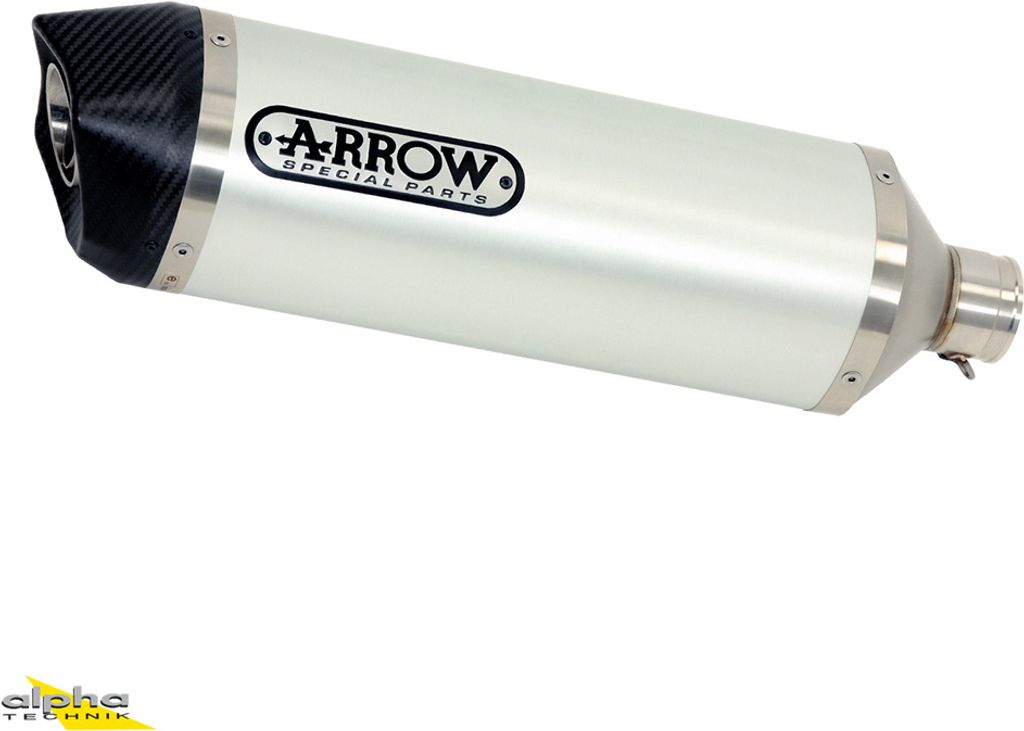 ARROW Auspuff RACE TECH für Yamaha T-Max 530 2017- und T-Max 560 2020- aus Aluminium