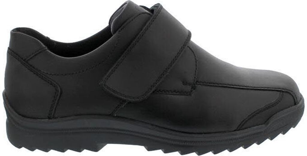 Waldläufer Kai Halbschuh, Palmer (Glattleder) / Stretch, schwarz, Extraweite K K13302-205-001 41