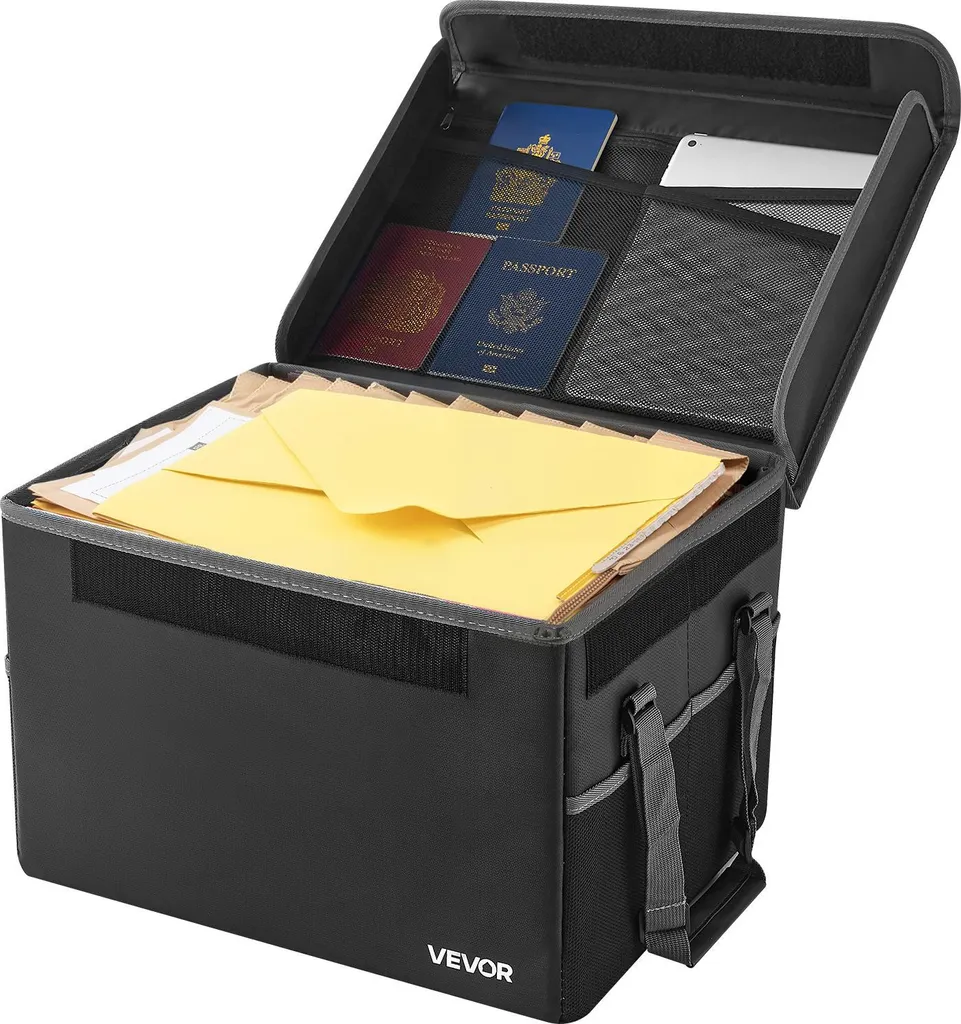 Porte-documents Portable VEVOR pour Protéger vos Passeports et Contrats