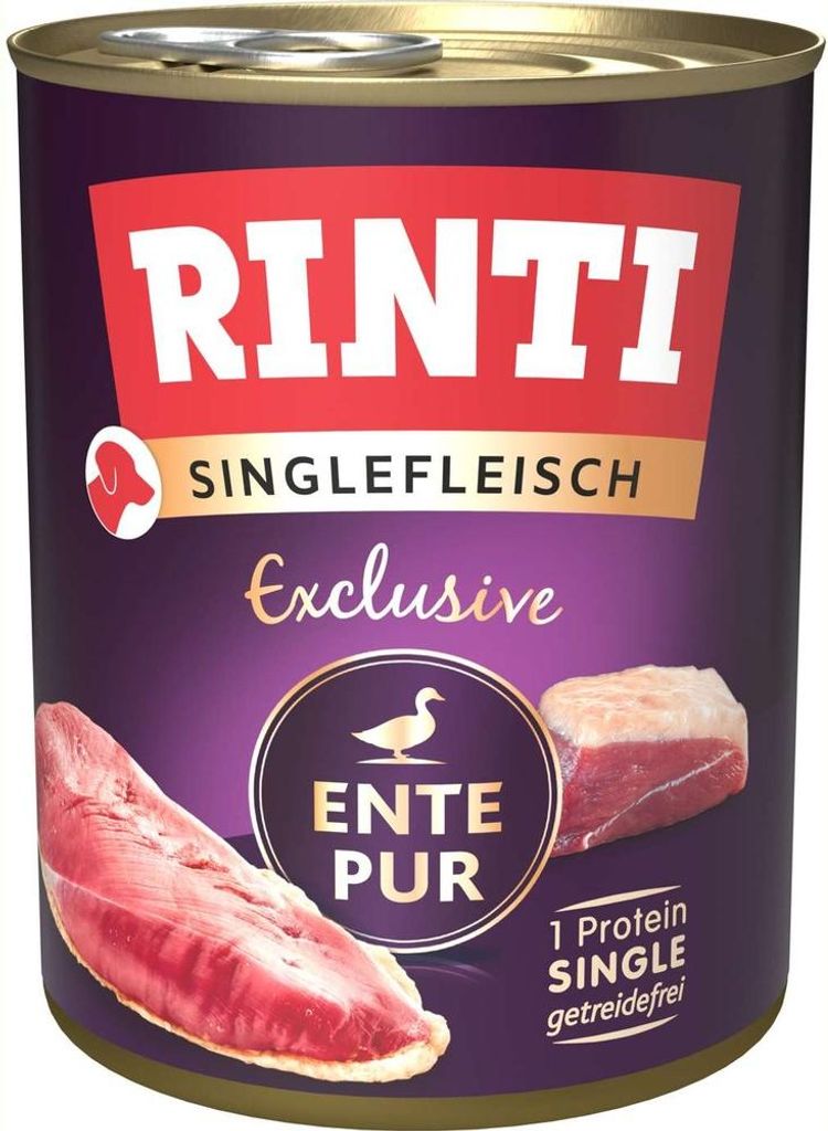 Rinti - Singlefleisch 6x800g | Ente Pur