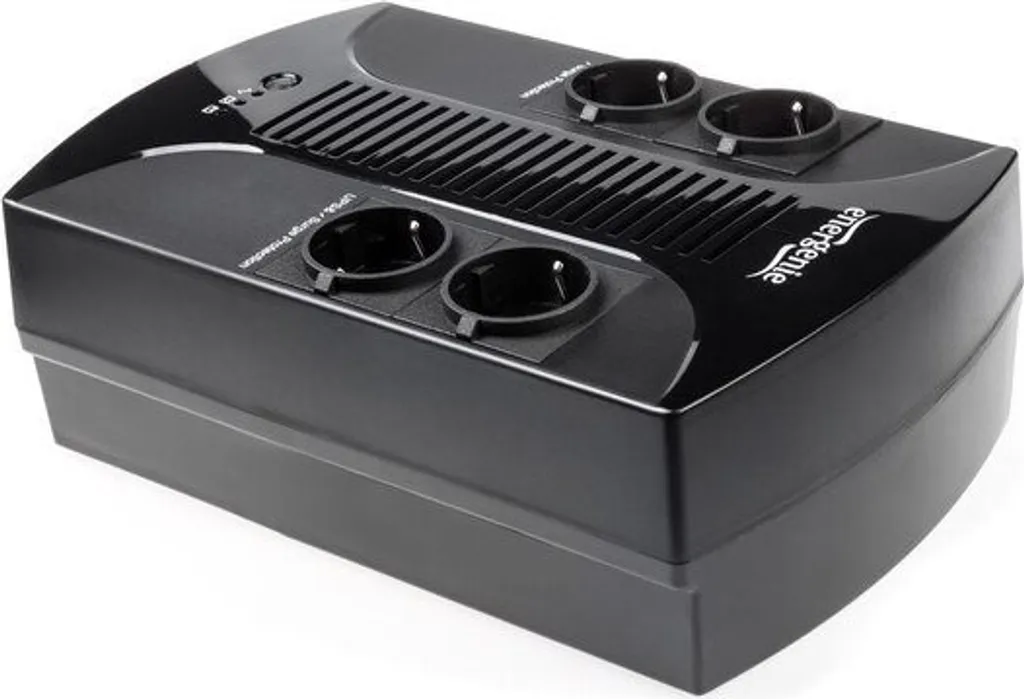 Onduleur pour Télétravail Gembird 850VA Protégez votre PC et Routeur - 3