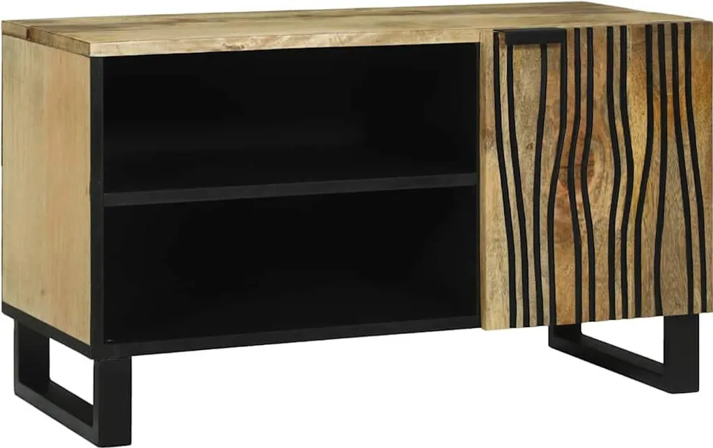 Maison Exclusive - Mobile TV Marrone 80 x 33 x 46 cm Materiale ligneo