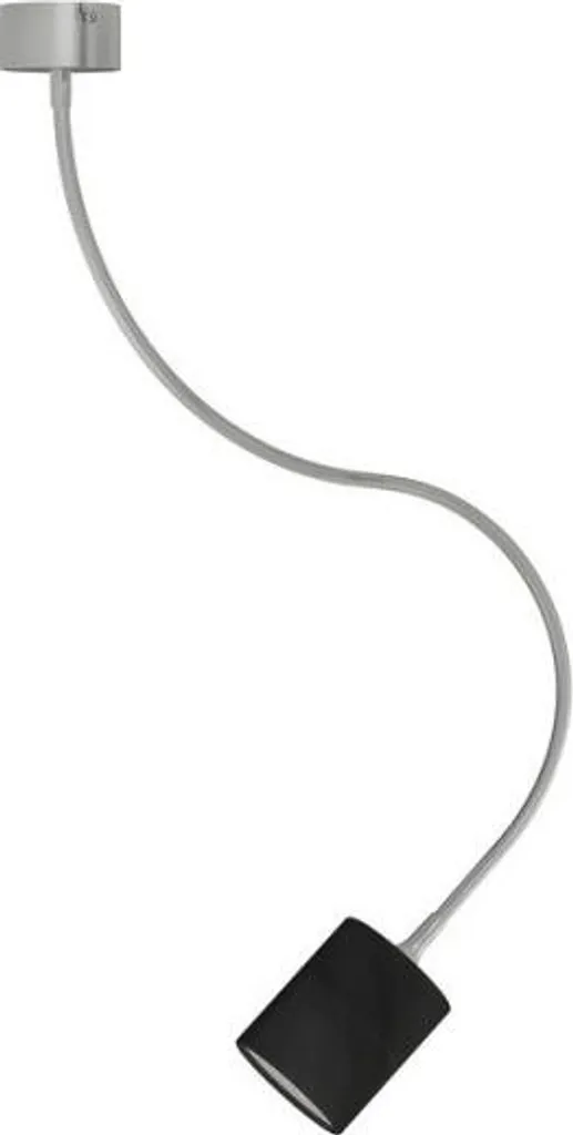 Suspension LED LOYD 4.5W Noir et Nickel Mat Lumière Chaude Chic et Design