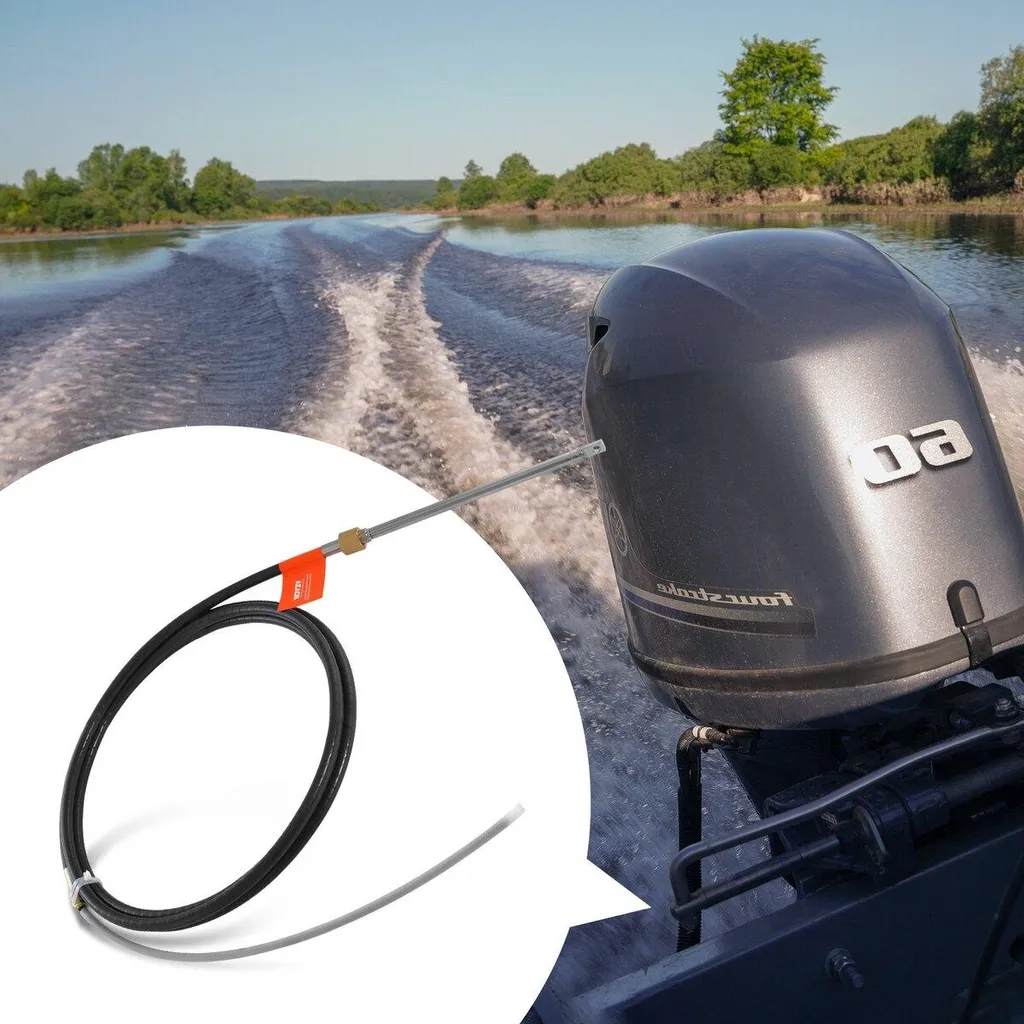 Câble direction bateau rigide ? Solution haute traction 17ft 1/2T - 8