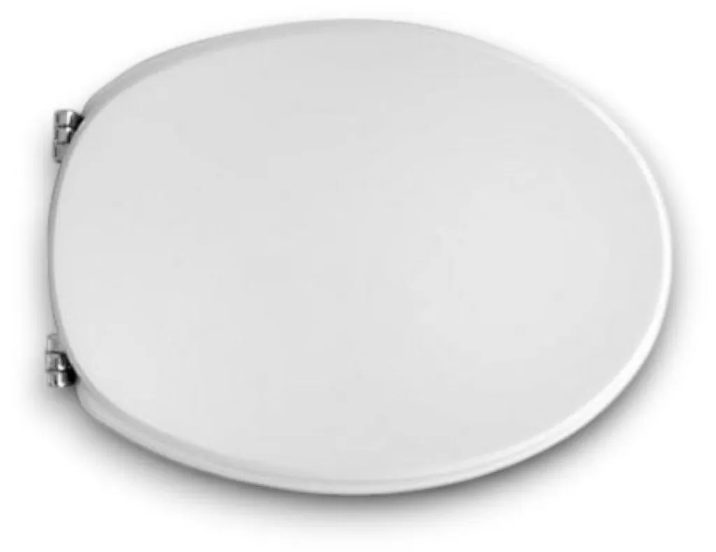 Abattant WC Thermodurcissable Donatello Blanc Haute Résistance Rayures - 4