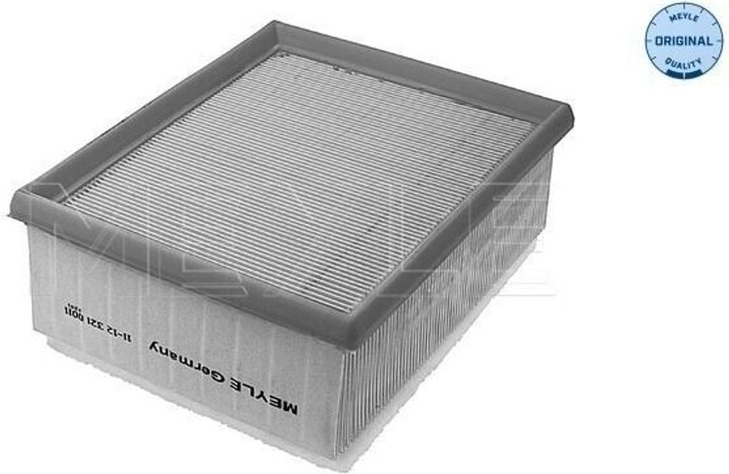 MEYLE 11-12 321 0011 - OE 1444 QE Luftfilter für Escort V, Xsara, 206 CC (2D), 206 (2A/C), 206 (2E/K), 206 SW (2E/K)