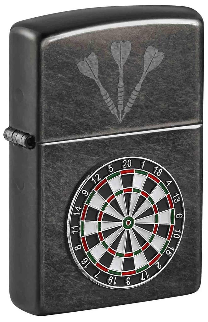 Zippo Feuerzeug Dartscheibe Dartboard Classic Grey Produktbild 
