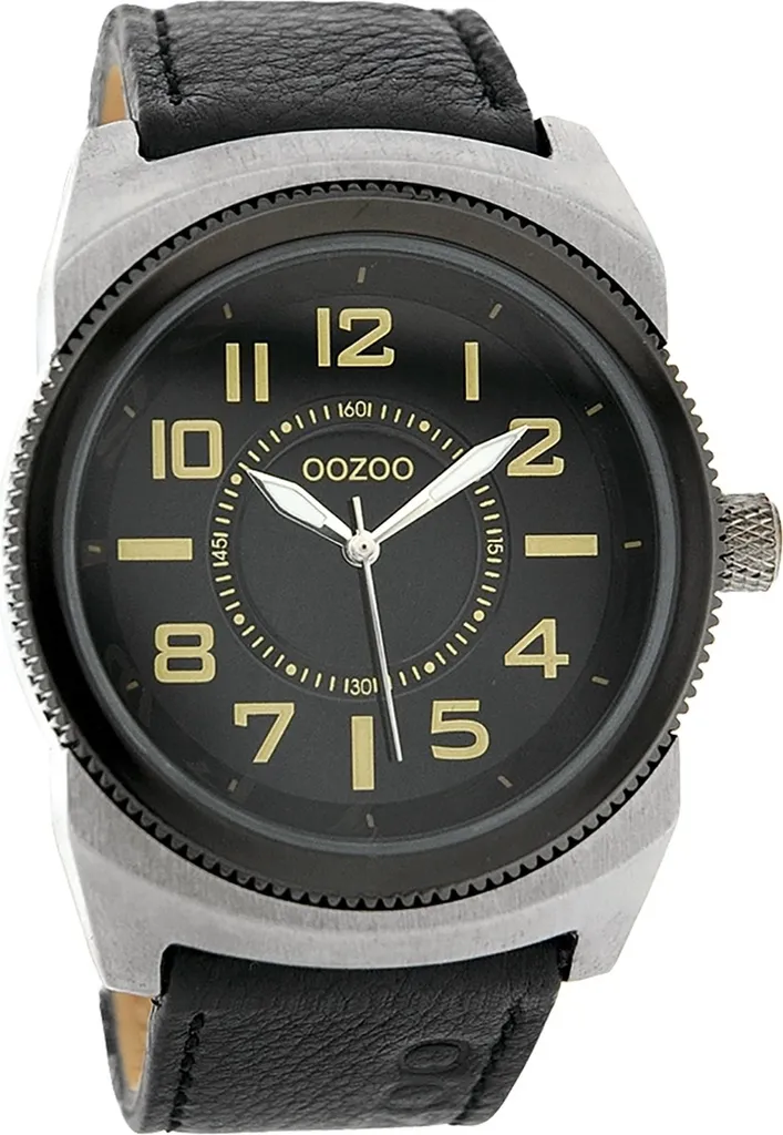 Orologio Oozoo Vintage Nero UOC3734A - Design Minimalista Ultra Sottile
