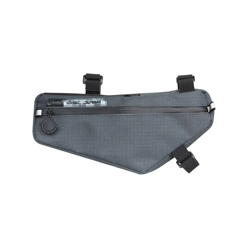 Sacoche de cadre Pro Gravel Discover Triangle étanche et robuste grise