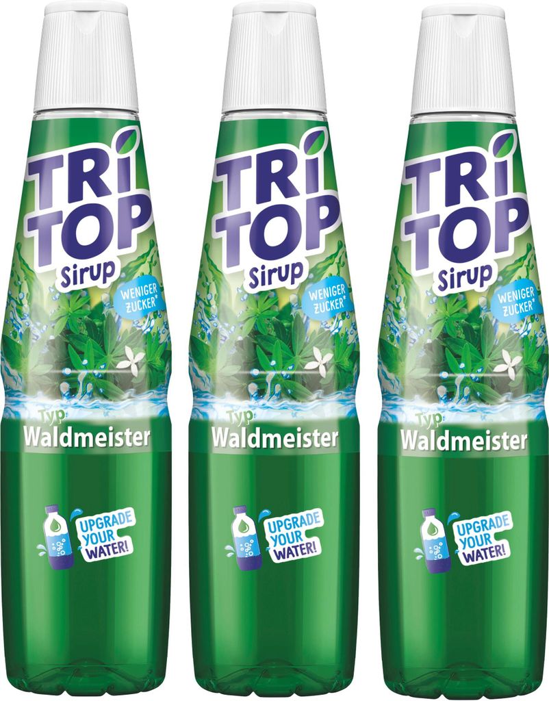 Tri Top Getränke-Sirup Waldmeister 600ml - wenig Zucker - Produktbild 