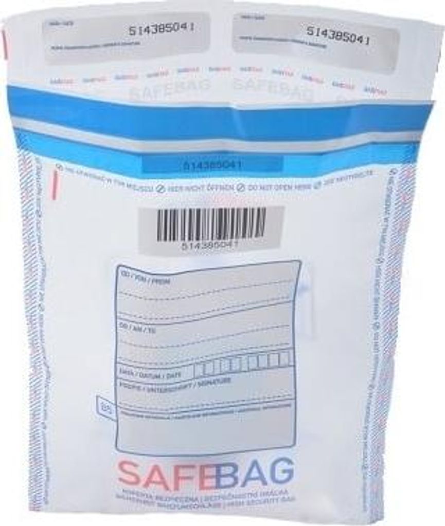 Sichere Bankumschläge B5 Trans SafeBag 100 Stück
