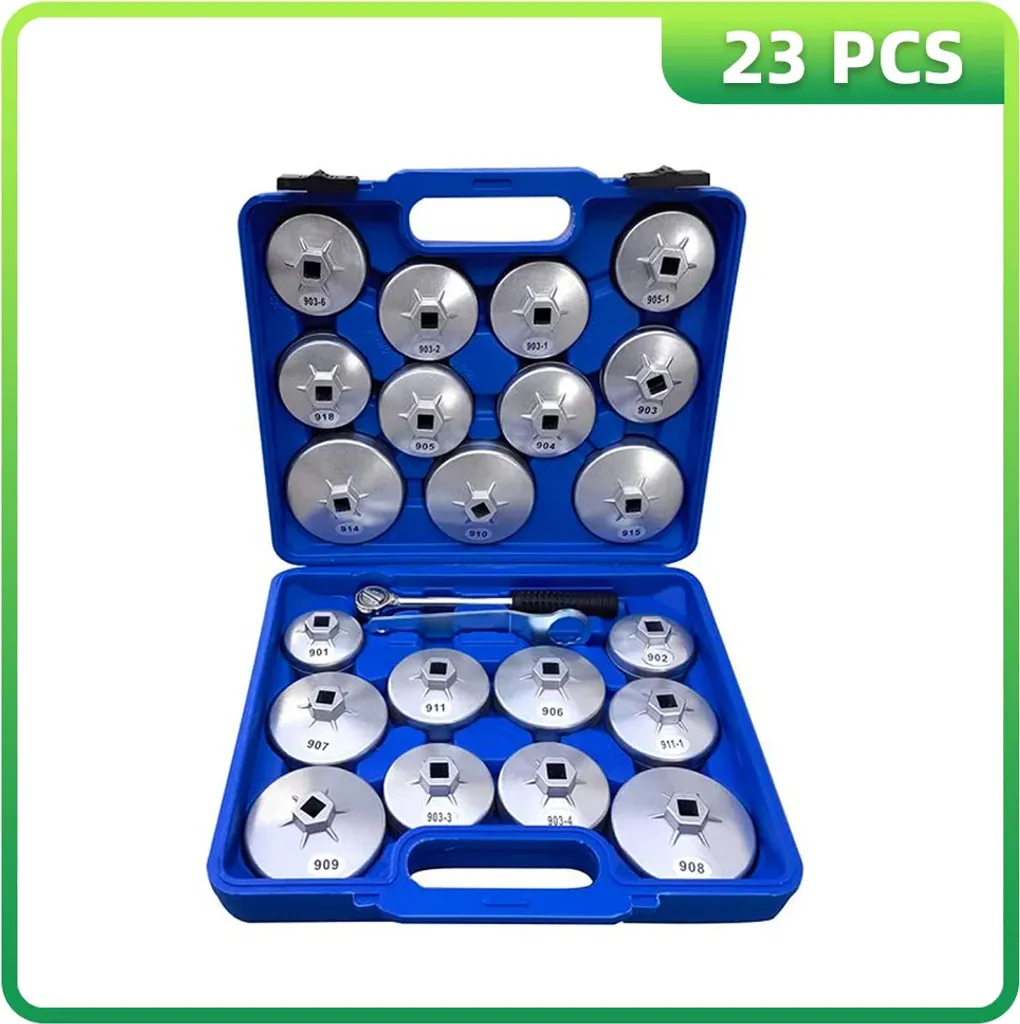 Démonte Filtre à Huile Podofo 23 Pièces : Solution Anti-Glissement 1/2 Pouce