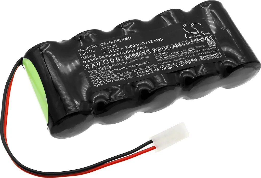 Batterie de rechange compatible Jaeger Apnoescreen 110129 modèle A0-61