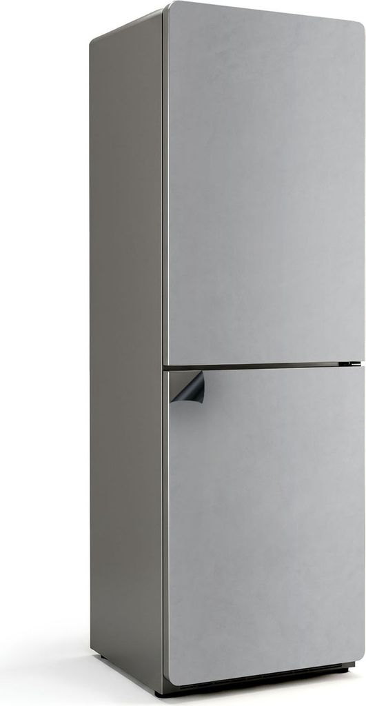 Farbe Hellgrau – Magnetische Kühlschrank Abdeckung – Dekorfolie magnetisch Küche – Kühlschrank Magnet Deko – selbstklebende Magnettafel ...