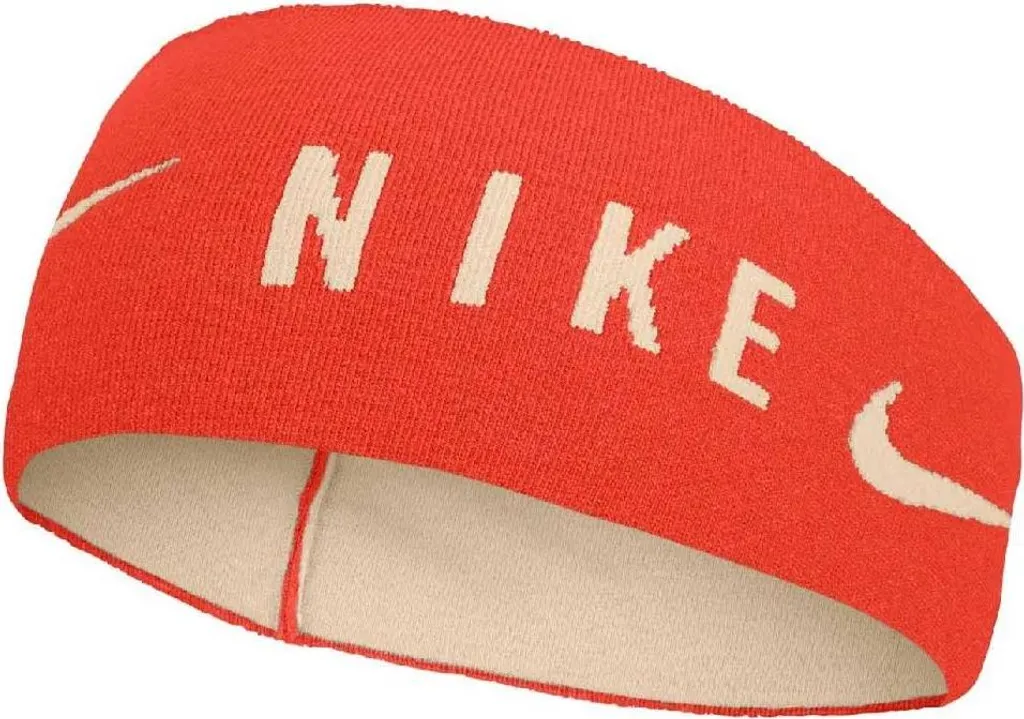 Accessori Nike Dri-fit Trail Knit Fascia Uomo Rosso, Donna Rosso Taglia Unica