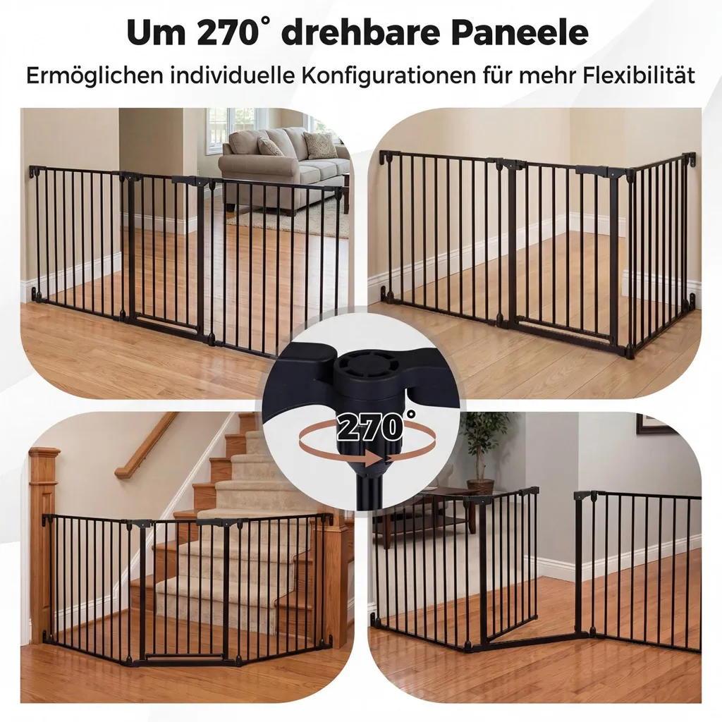 Barrière Pivotante à 270° avec Ouverture Bidirectionnelle 180° - 8