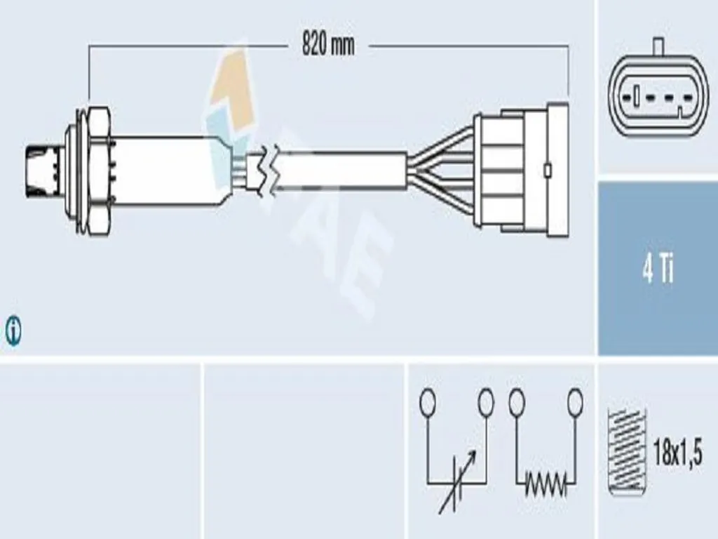 Sonde Lambda FAE 77184 - Solution Voyant Moteur et Échec Contrôle Technique