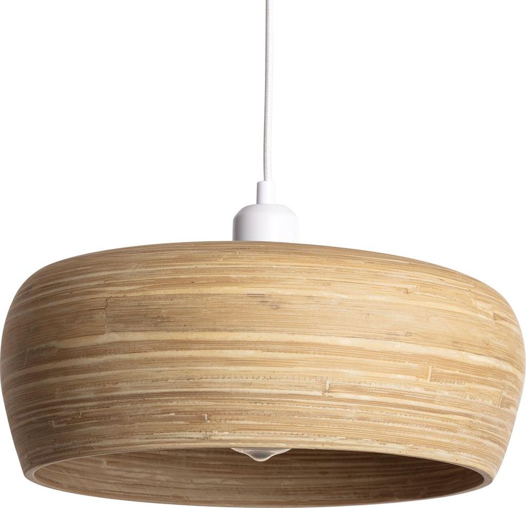 Pendelleuchte aus Bambus Shuka Sari ILUZZIA
