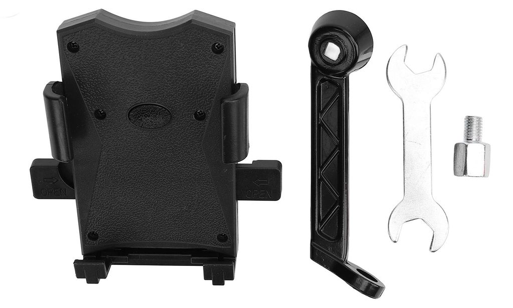 Motorrad-Handyhalterung für den Rückspiegel, stoßfest, 360¡ã drehbar, passend für Smartphones von 4,7 bis 7,2 Zoll, inklusive Werkzeug