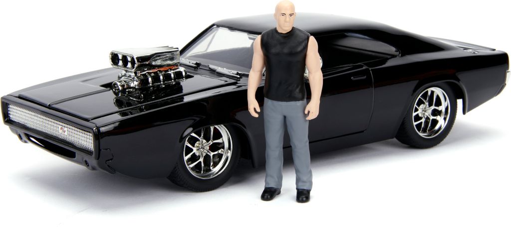 Jada Toys Fast & Furious Dom's 1970 Dodge Charger Street, Image du produit 
