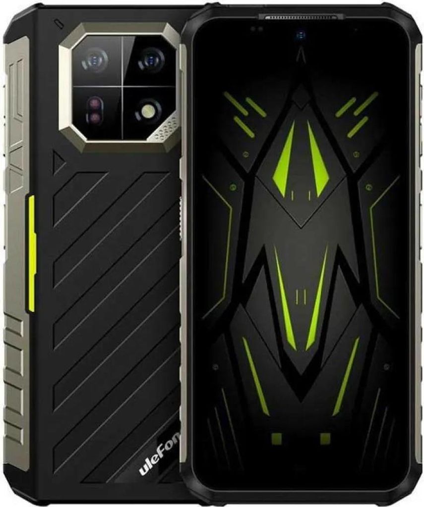 Ulefone Armor 22, 16,7 cm (6.58"), 8 GB, 128 GB, 64 MP, Android 13, Schwarz, Grün