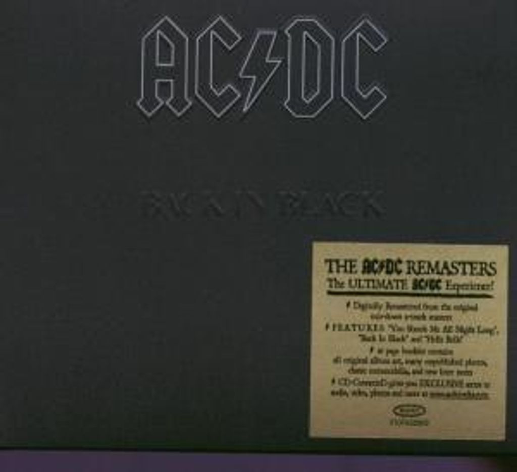 Ac/Dc - Back In Black Immagine del prodotto 
