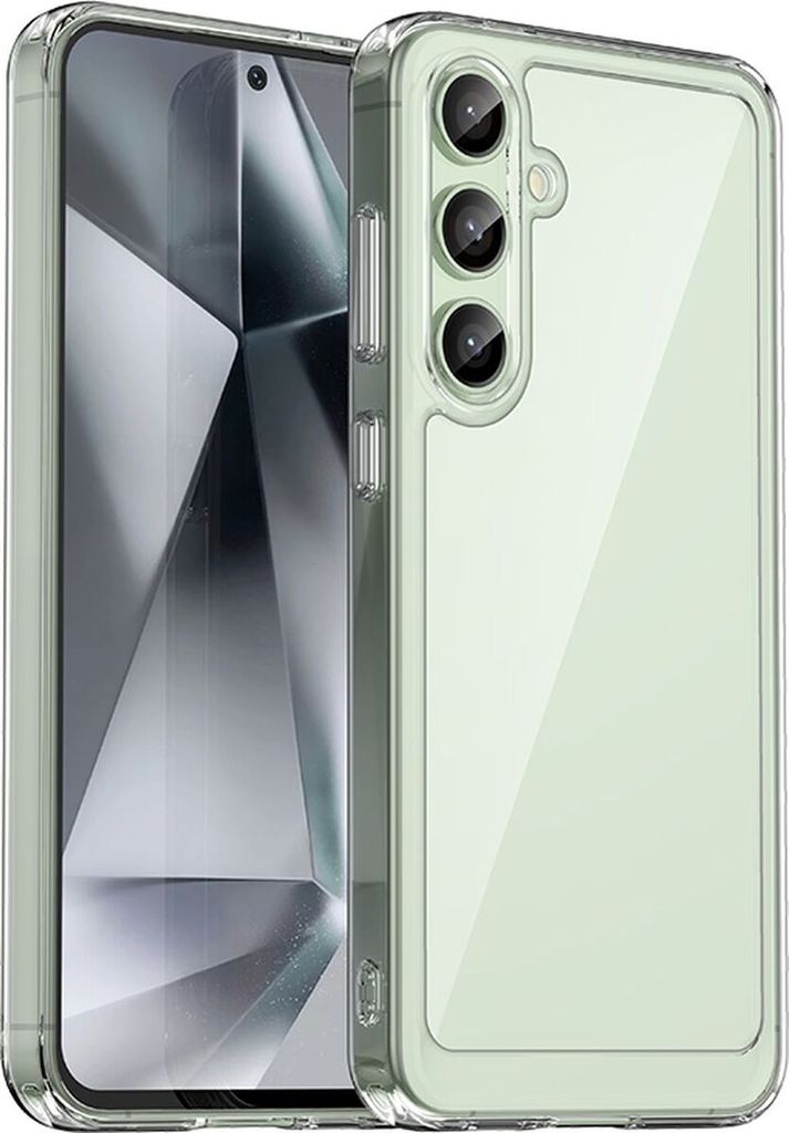 Mobigear Crystal Durchsichtig Samsung Galaxy S24 FE Hülle Hardcase Backcover - Transparent