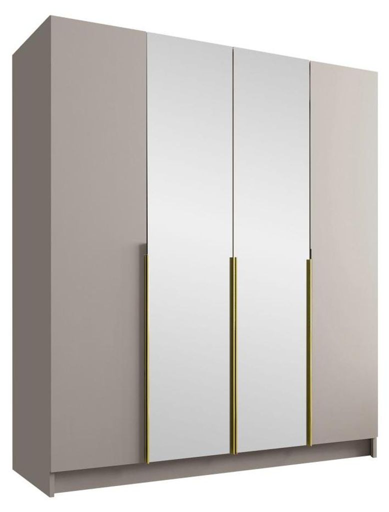 MIRJAN24 Kleiderschrank Santi II, Schlafzimmer, mit Produktbild 